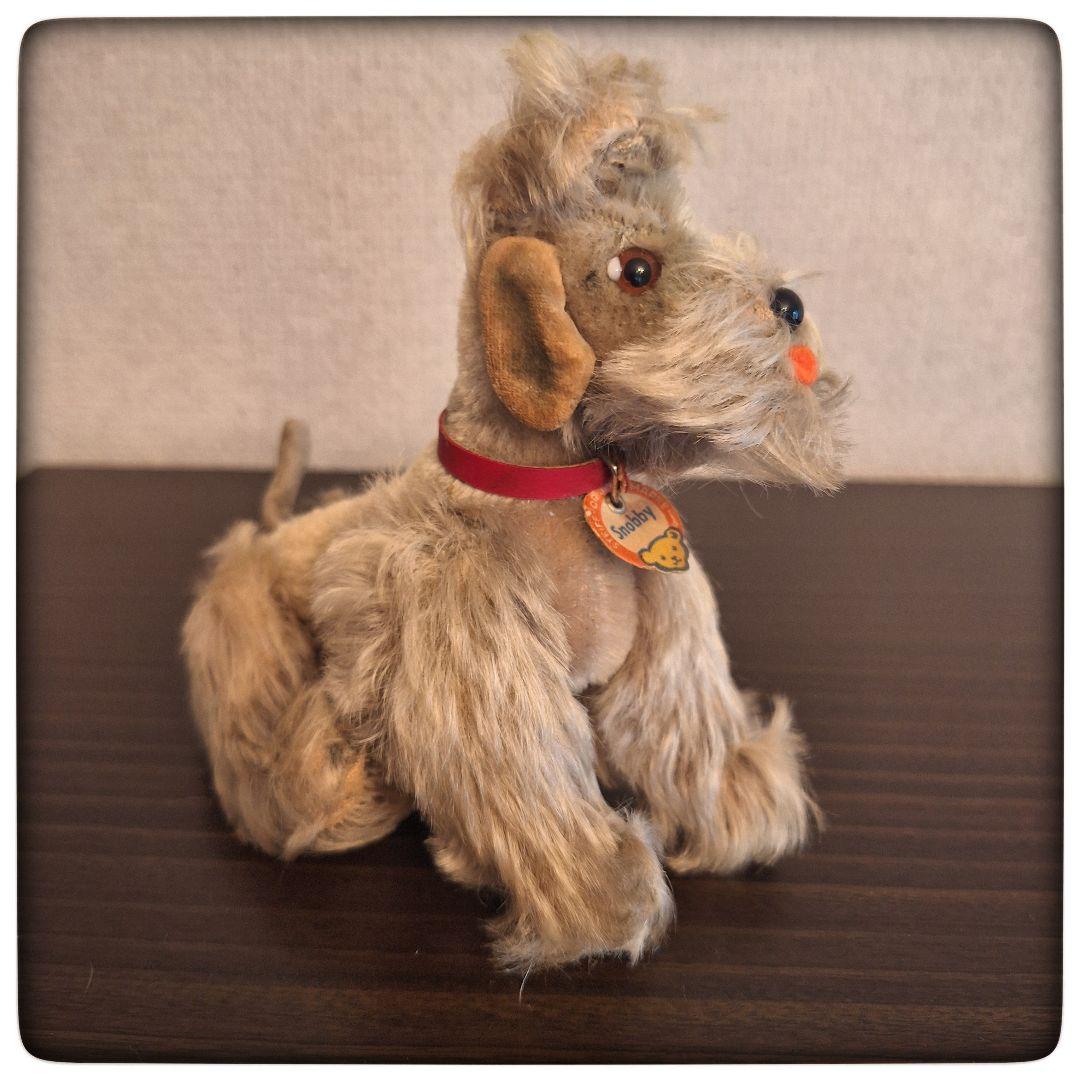 【犬 プードル Snobby スノビー】ヴィンテージ シュタイフ 美品