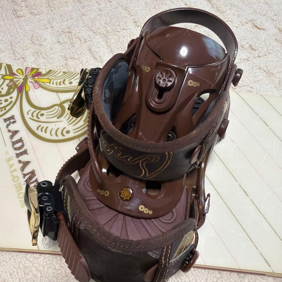 スノーボード　サロモン　ビンディング　セット　レディース　139cm