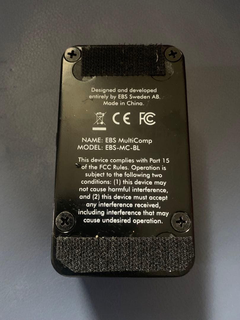 ベース EBS MultiComp Blue Label