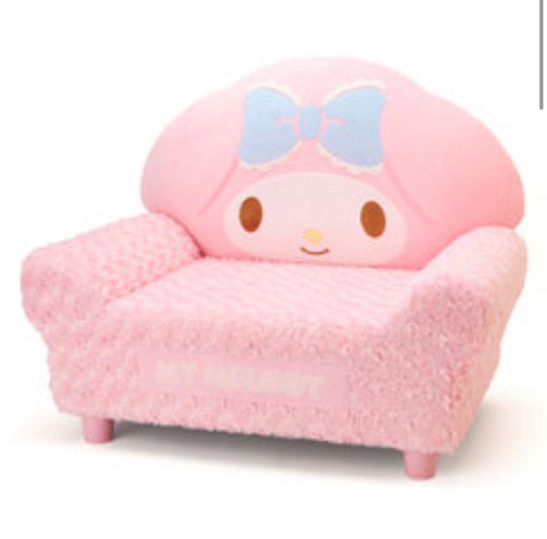 サンリオ マイメロディ フワフワボア 1人掛け ソファ