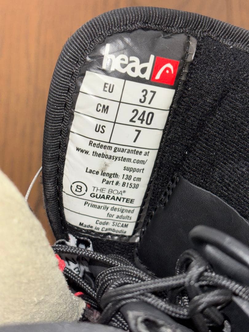 スノーボードブーツ ブラック 女性用