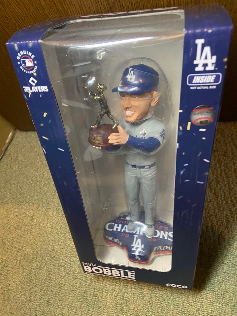 MLB ボブルヘッド 2024 WSチャンピオン/F・フリーマン MVP