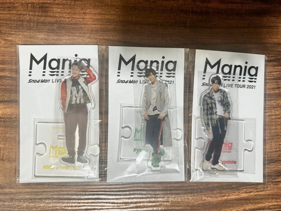  Man スノーマン アクリルスタンド 2021Mania コンプリート