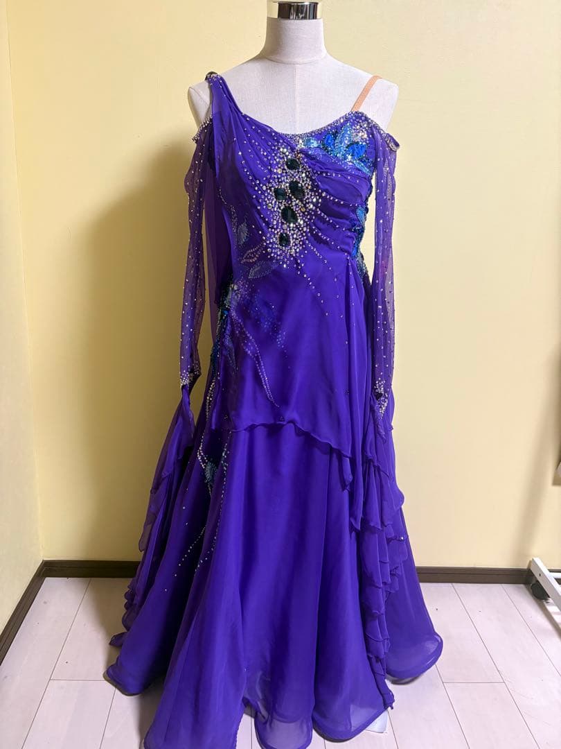 【最終お値下げ】白樺ドレス ✳︎社交ダンスドレス