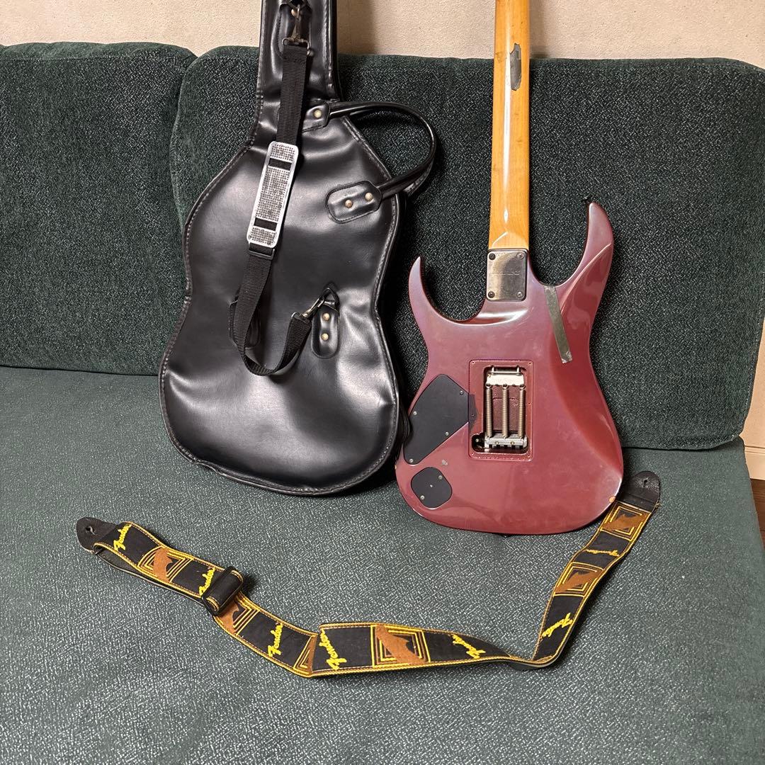 アイバニーズ　エレキギター　パープル