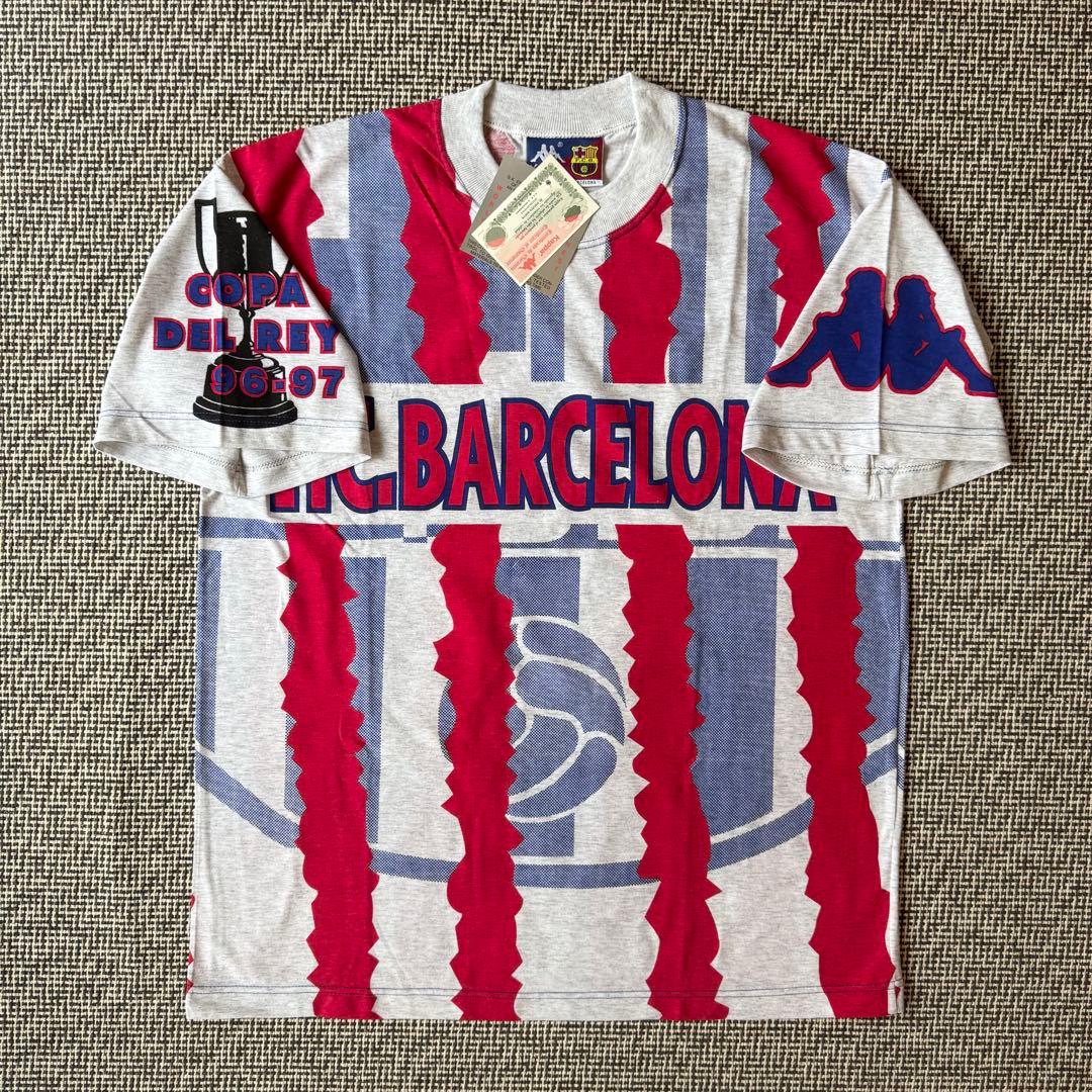 【新品・タグ付き】 FCバルセロナ ９６／９７ コパデルレイ優勝記念モデル