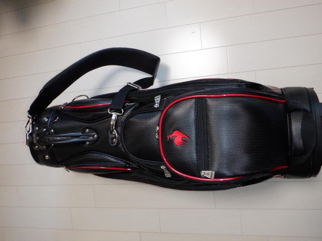 【美品】ルコックゴルフ大口径9.5型キャディバッグ　2023年モデル