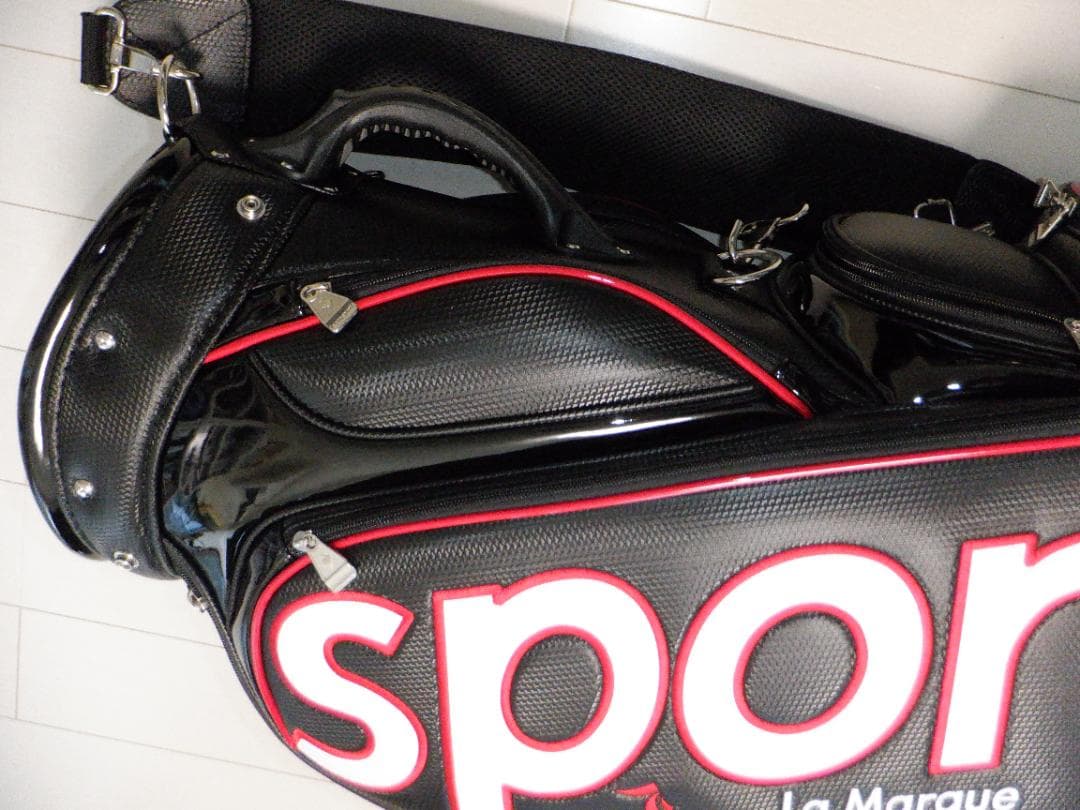 【美品】ルコックゴルフ大口径9.5型キャディバッグ　2023年モデル