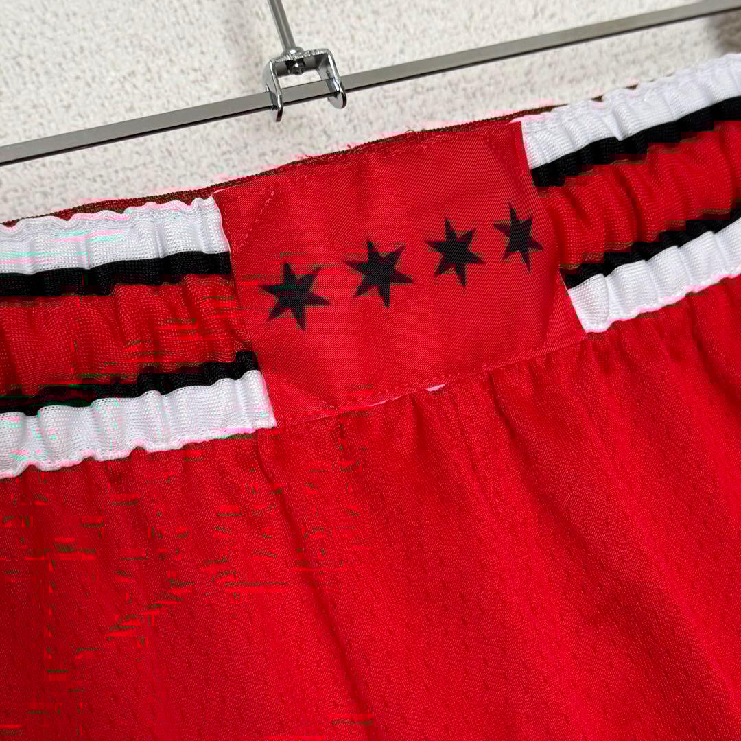 NBA シカゴブルズ パンツ レッド バスパン Lサイズ ナイキ BULLS