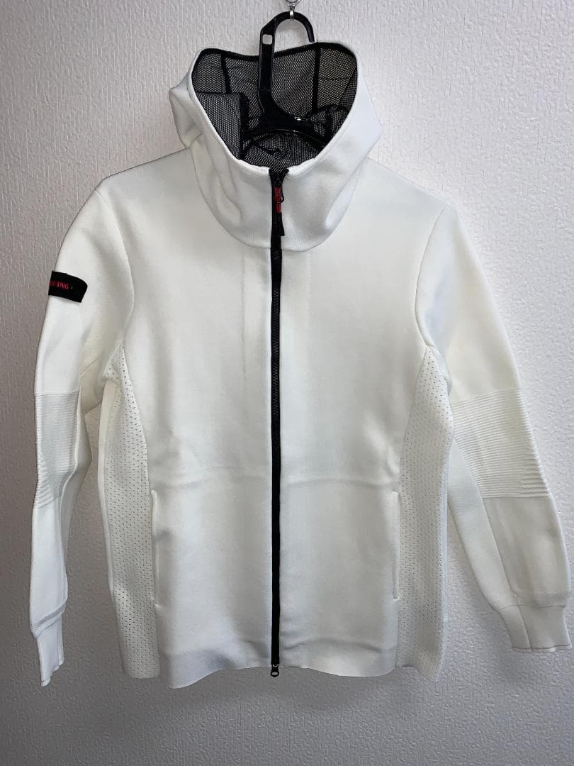 BRIEFING (ブリーフィング)　 ニットパーカー　Mサイズ　ホワイト