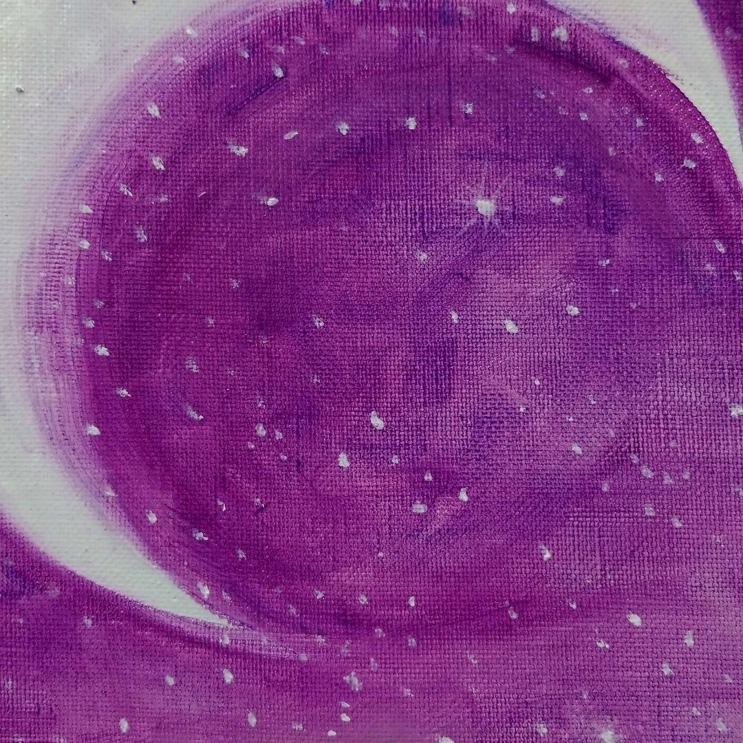 油絵　専用　屋根の上の二ひきの世界