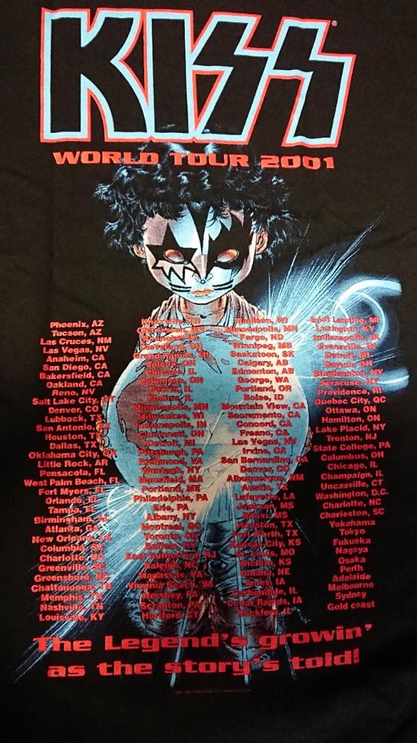 KISS / キッス バンドTシャツ 新品・未使用 FAREWELL TOUR