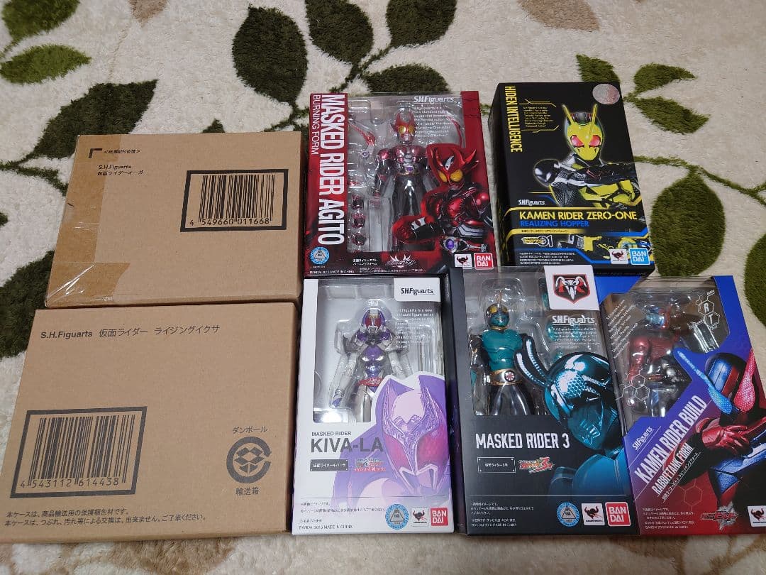 S.H.Figuarts 仮面ライダー フィギュア 7体セット