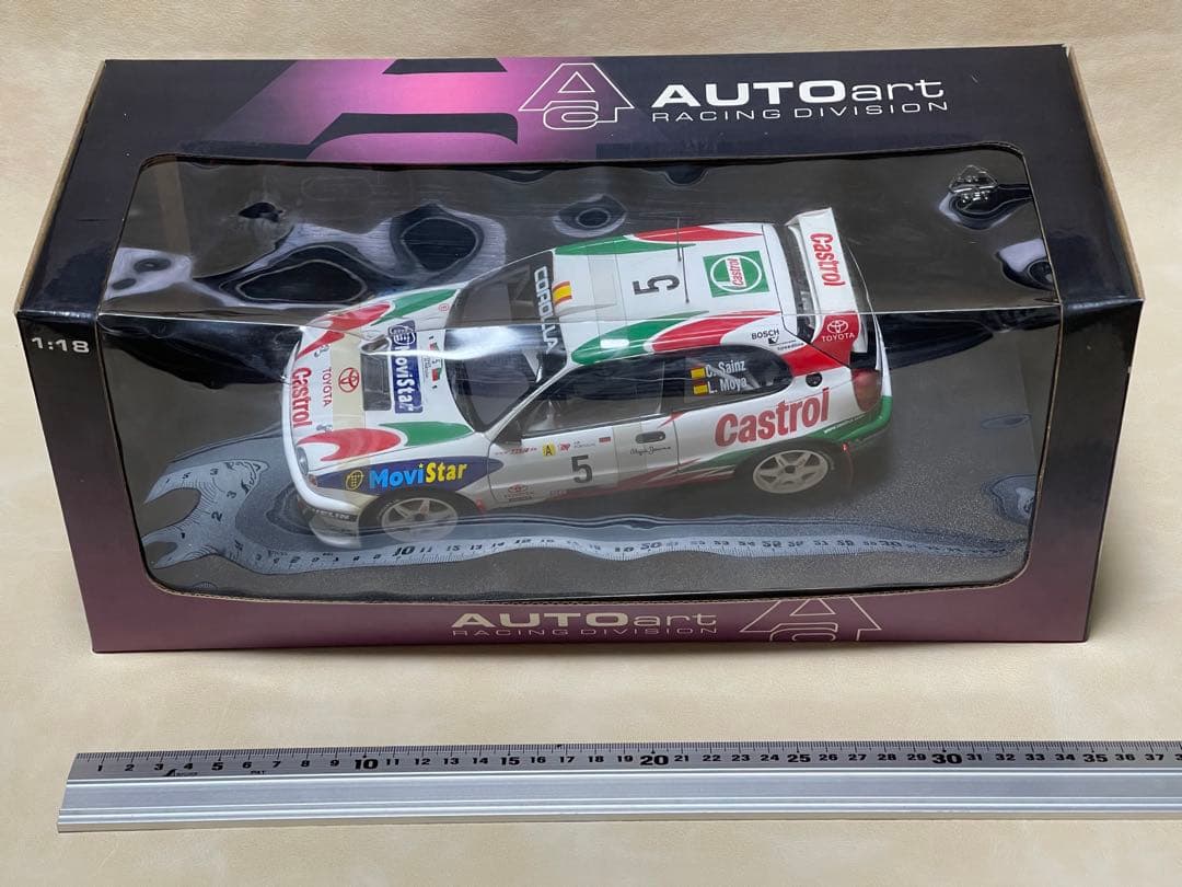 坂*宣様 開封品オートアート 1/18 トヨタ カローラ WRC 1998 80