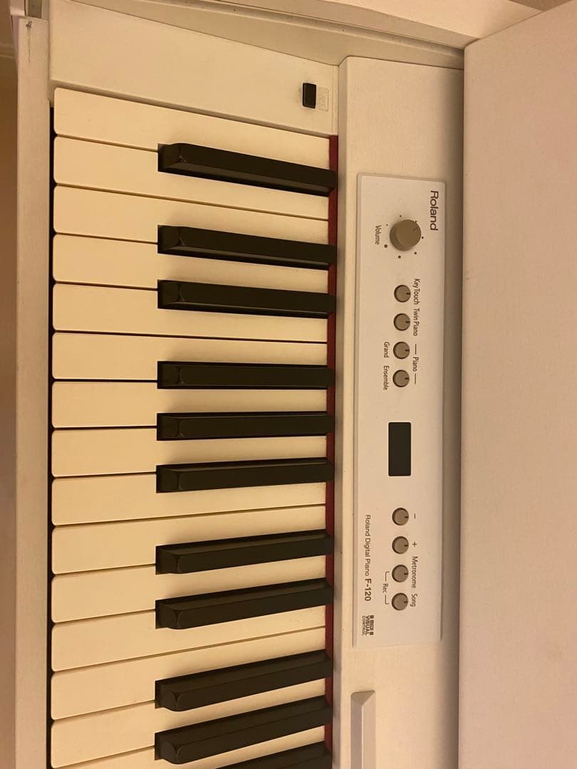 Roland F-120-WH ホワイト電子ピアノ　ローランド本体　白