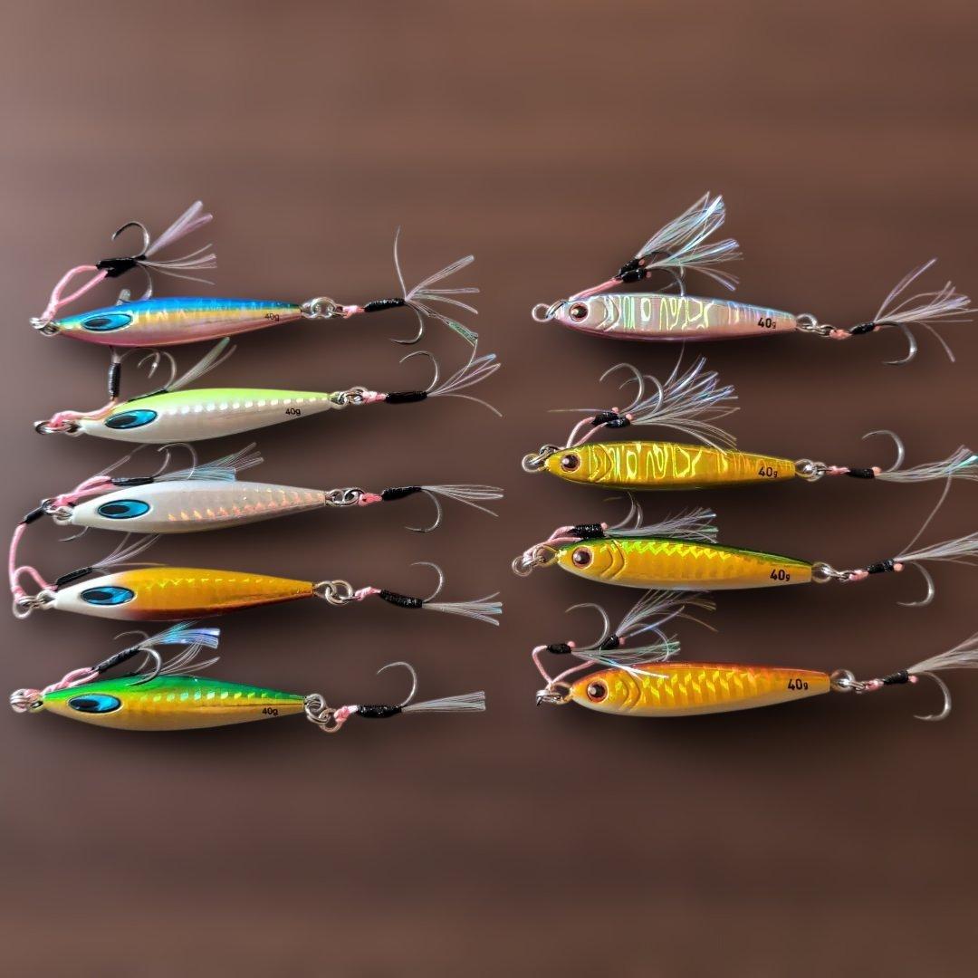 ダイワ ソルティガ FKジグ TG SLJ40g CVジグ SLJ40gセット