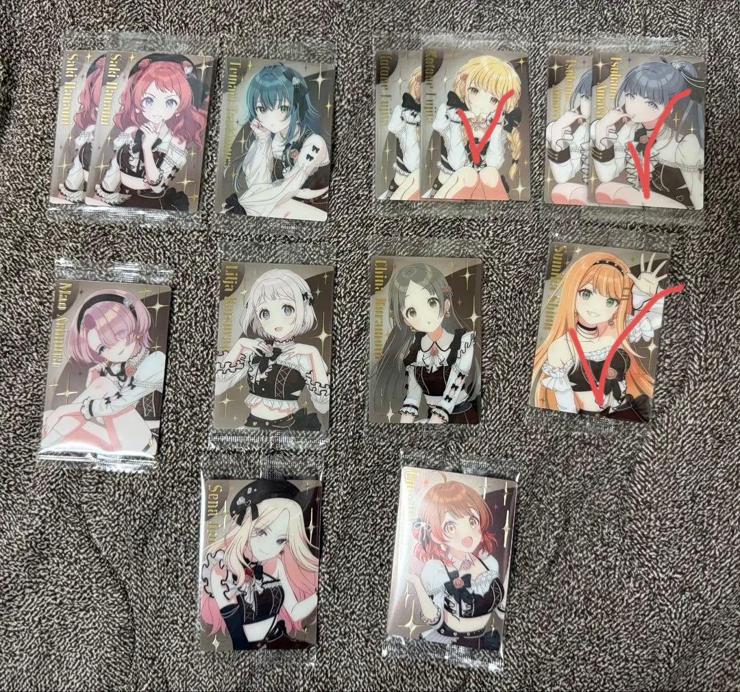 学園アイドルマスター　ウェハース　バラ売り