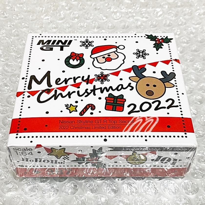 ⭐️MINI GT 日産 スカイライン GT-R R34 2022 クリスマス