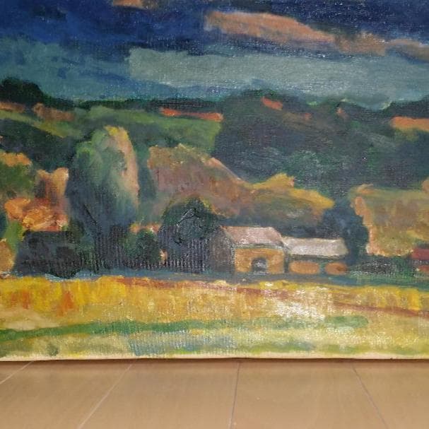 高橋北修　油彩画