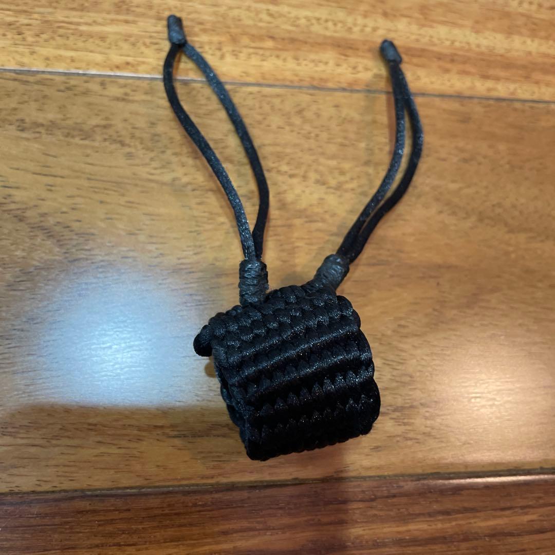 黒 バンブーソプラノサックスリガチャー