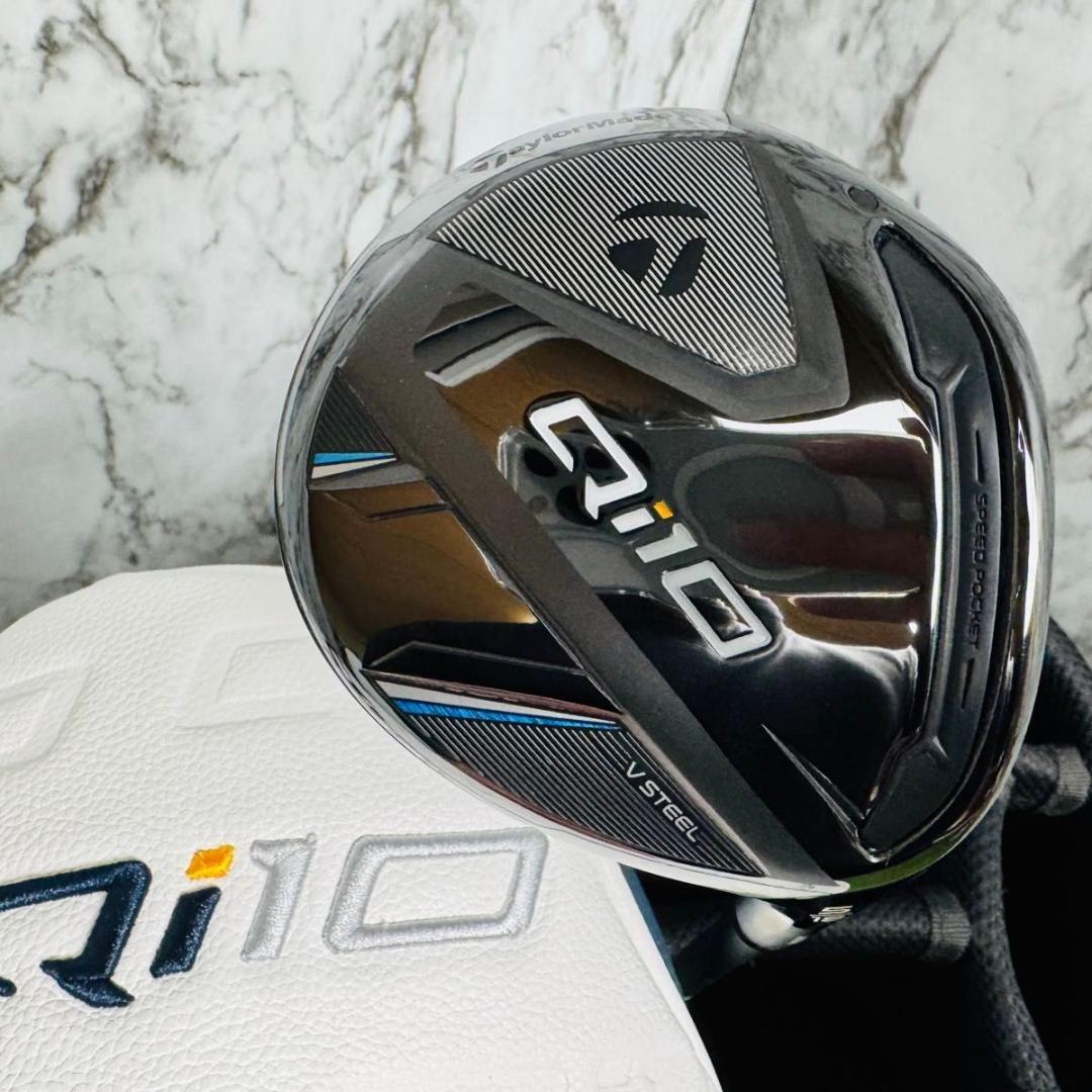 【美品】テーラーメイド Qi10 V STEEL 5W フェアウェイウッド S