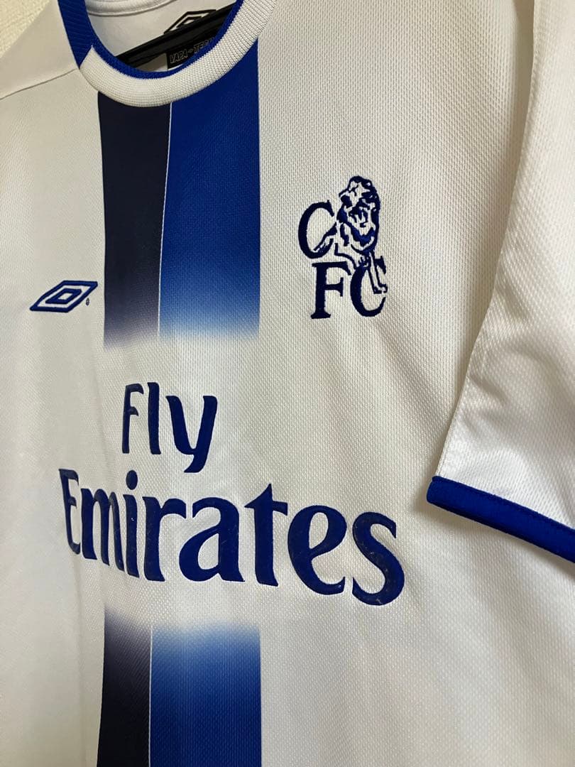 希少　公式　チェルシー　ランパード　アウェイ　ユニフォーム　umbro 2003