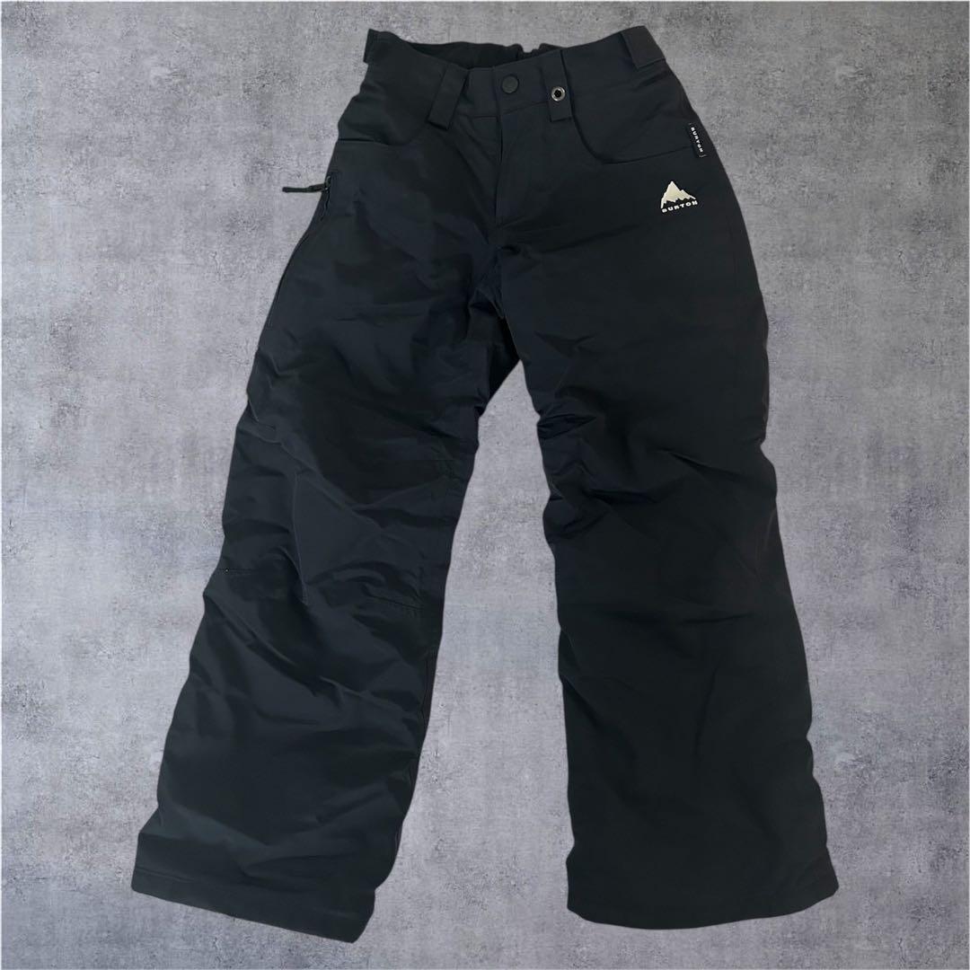 キッズ　BURTON スノーウェア上下セット 130 S 花柄 撥水 防寒