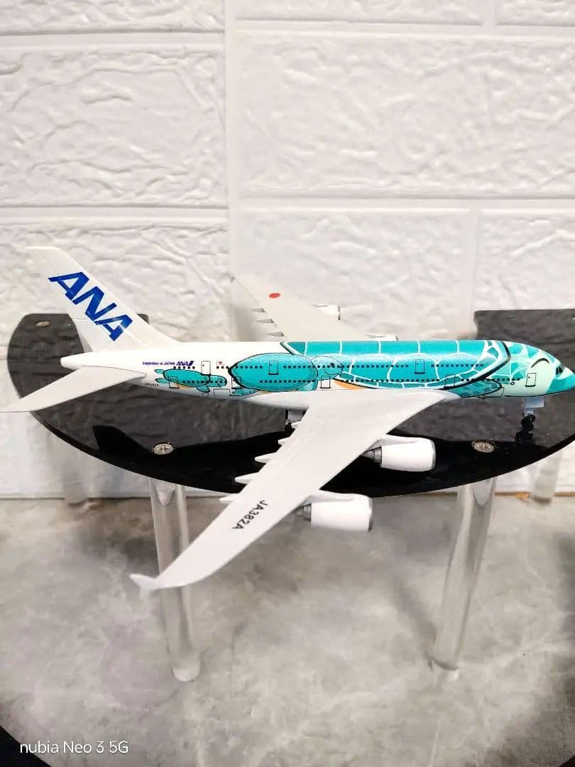 ③NEW！AirbusA380✕３、フルコンプリート1/350 20cm