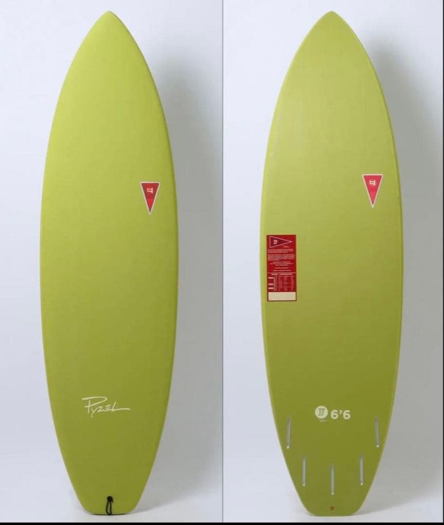 PYZEL 6'6 ミッドレングス　サーフボード　ショートボード　フィン付き