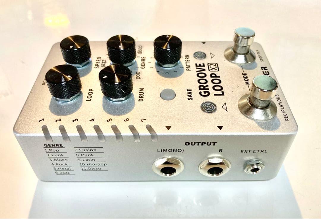 MOOER GROOVE LOOP X2 (ルーパー&ドラムマシーン )