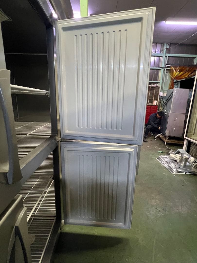 2016年フクシマ縦型冷蔵庫6扉 1800x600x1950