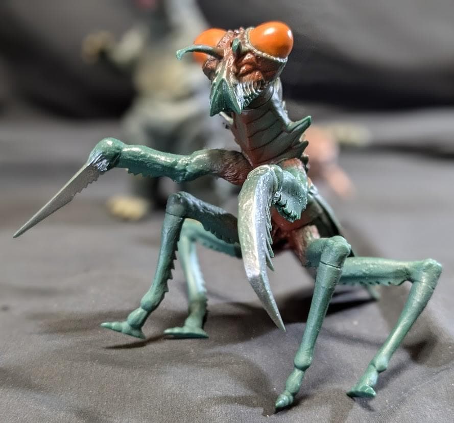 ゴジラ＆ミニラ＆カマキラス「ゴジラの息子」（Ｙ・ＭＳF）ソフビ３体セット