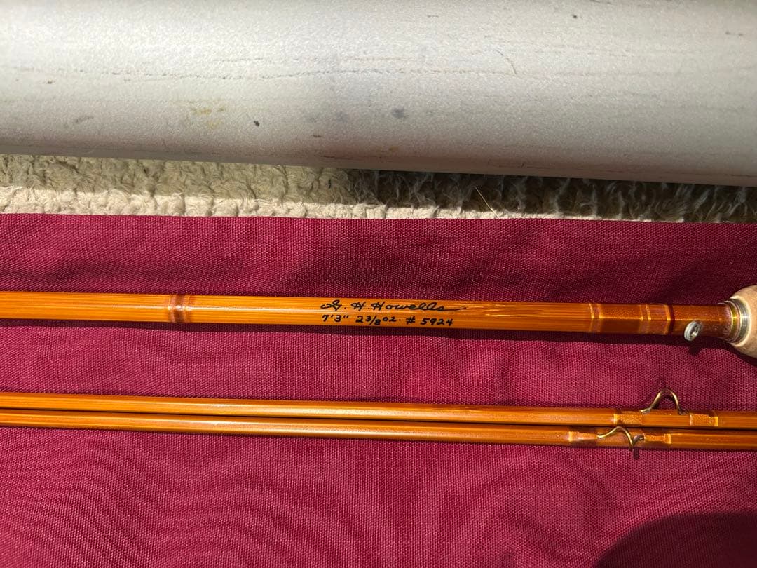 【ひろさん専用】Gary Howells バンブーフライロッド