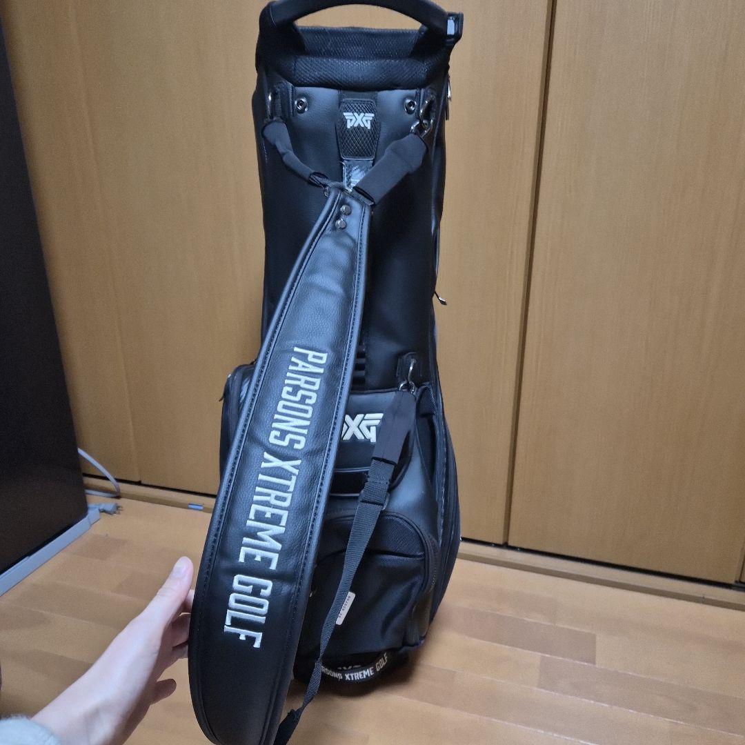 PXG ブラック キャディバッグ　注意あり！