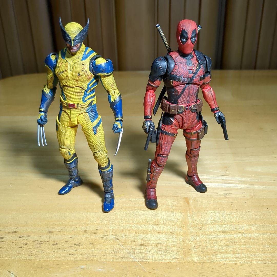 フィギュアーツ デッドプール　ウルヴァリン　(バトルダメージ仕様) 2体セット