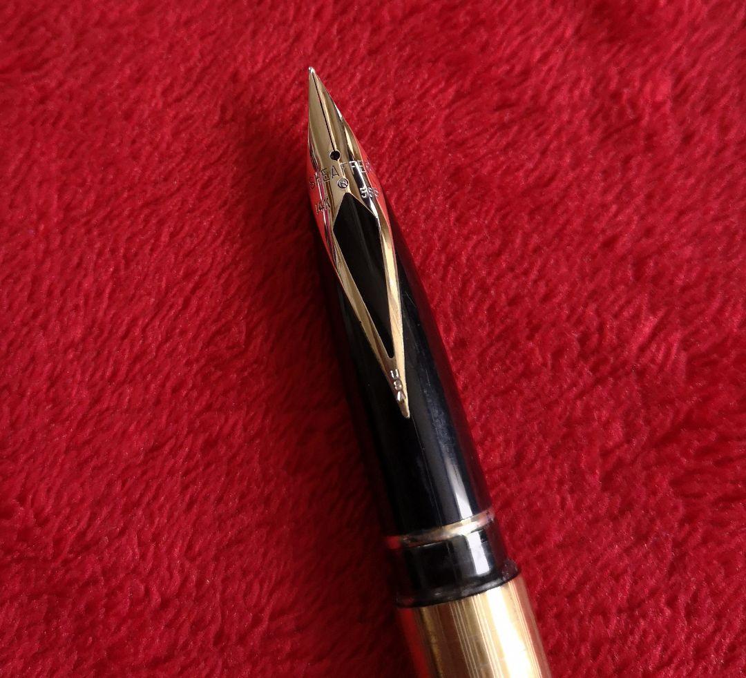 万年筆 希少 シェーファー タルガ インペリアル 14金 K14刻印