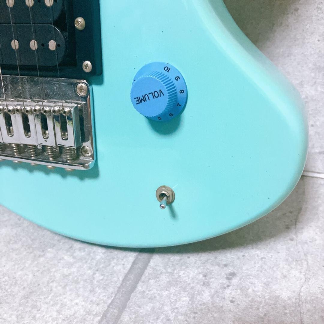 フェルナンデス ZO-3 エレキギター ライトブルー アンプスピーカー内蔵 美品