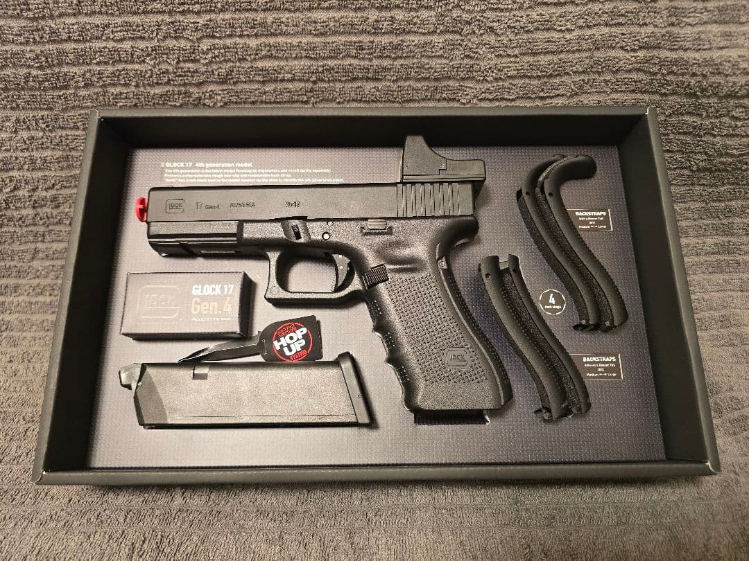 【最安値‼️他の銃とセット割あり‼️】GLOCK 17 Gen.4美品フルセット