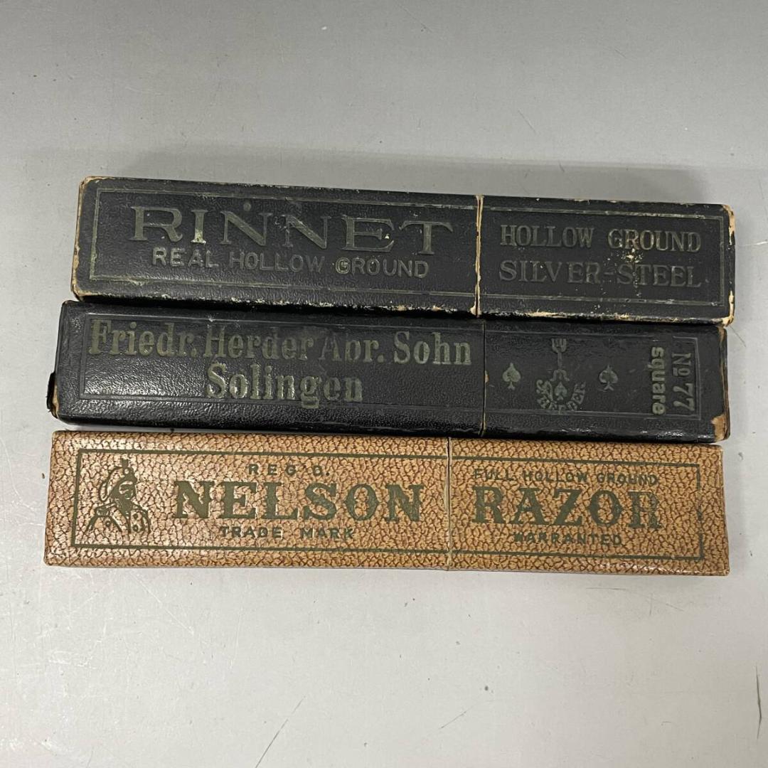 西洋剃刀 空き箱 まとめて 7点 カミソリ 空箱 ビンテージ Friedr