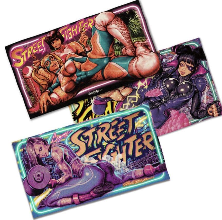 ロッキンジェリービーン ストリートファイター　タオル3種セット 正規品