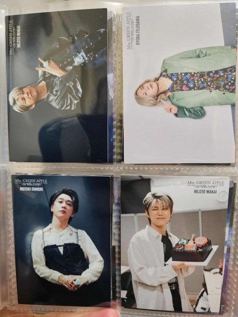 【レア含コンプリート】ミセスホワイトラウンジフォトカード＋ハーモニー若井レア