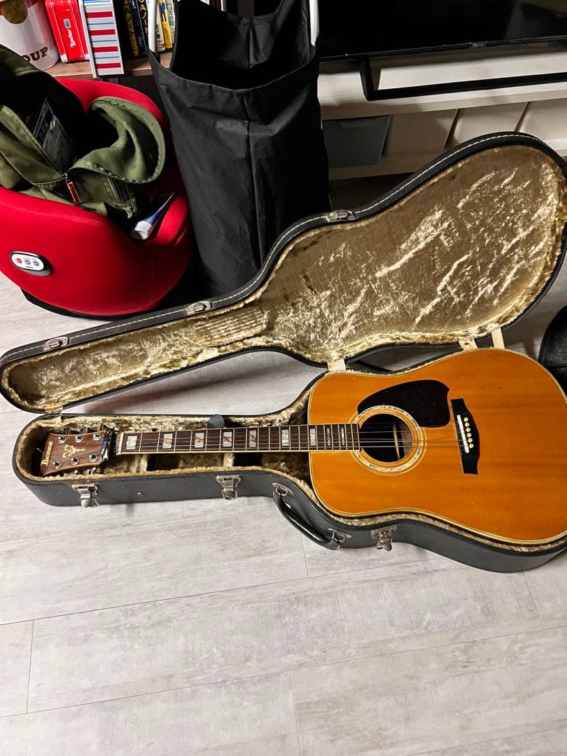 【日本製】Ibanez V380 ヴィンテージアコースティックギター