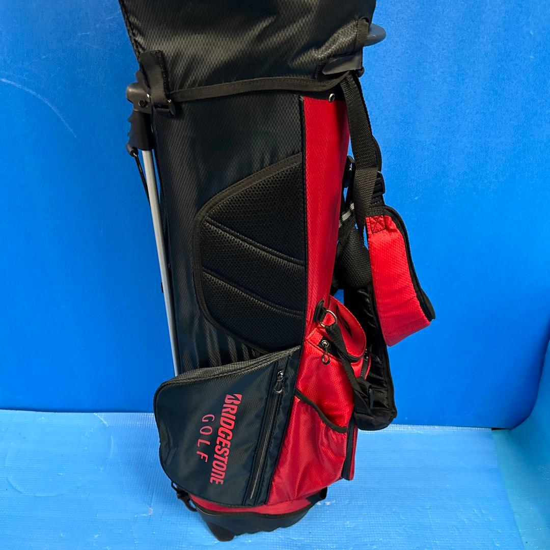 BRIDGESTONEスタンド式ゴルフキャディーバッグ美品商品