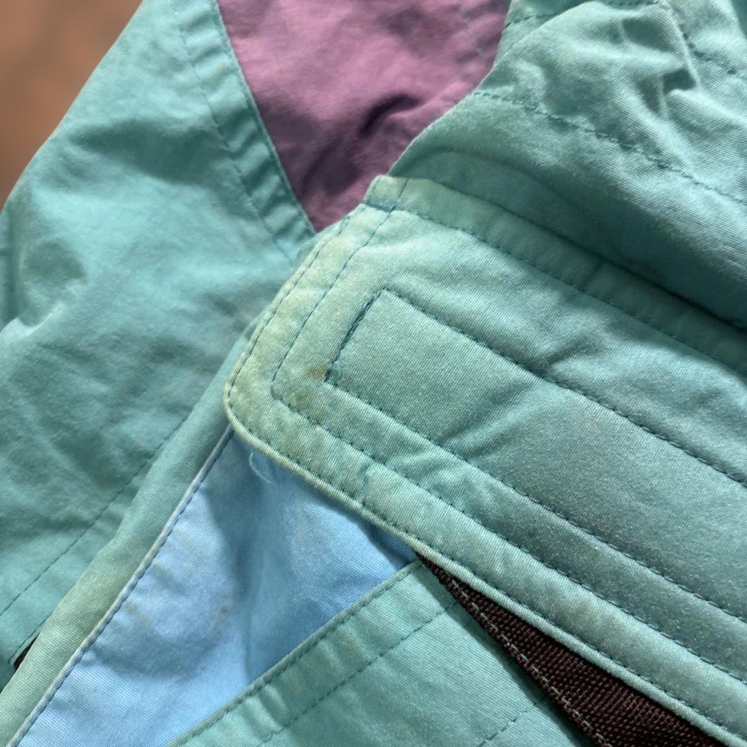 7AS1【THE NORTH FACE】90's スキーウェア上下古着used