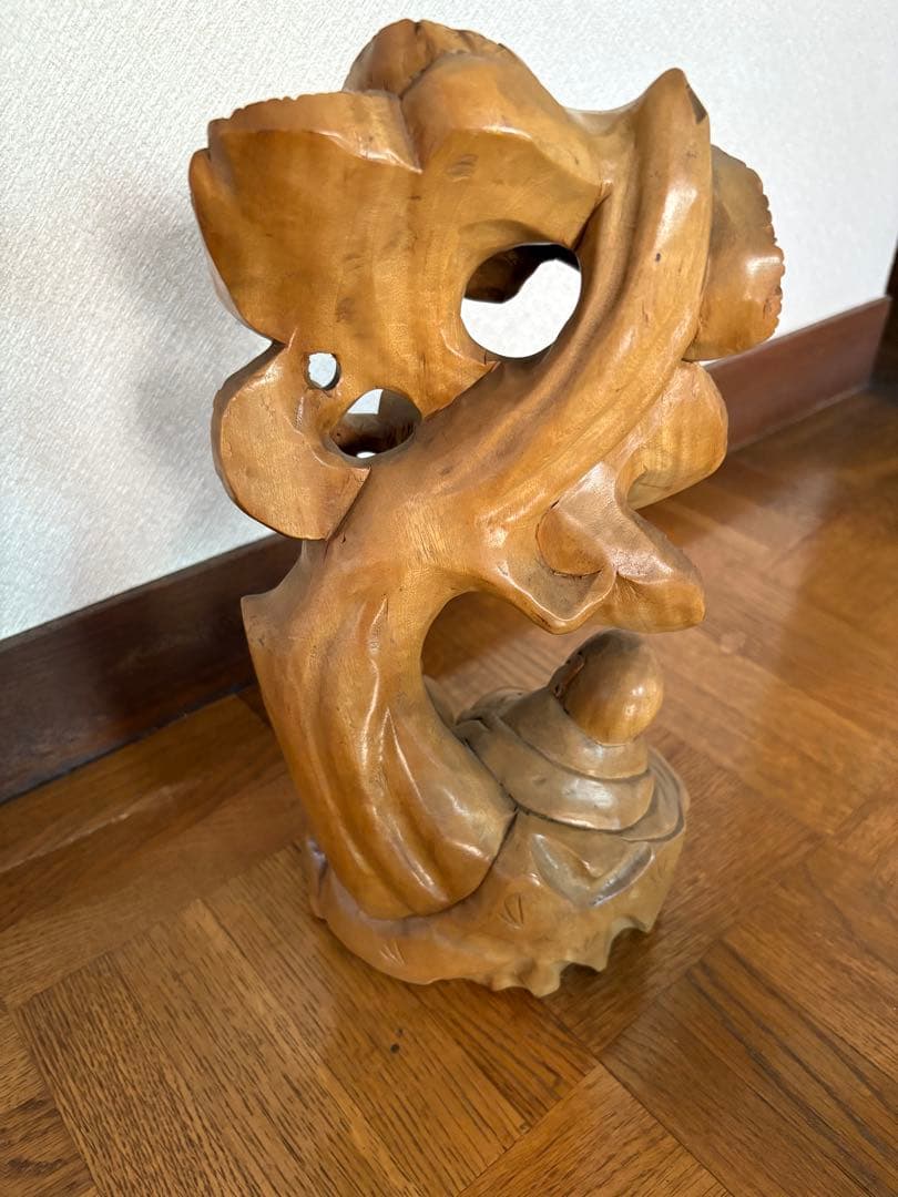 木彫り　木製　置物