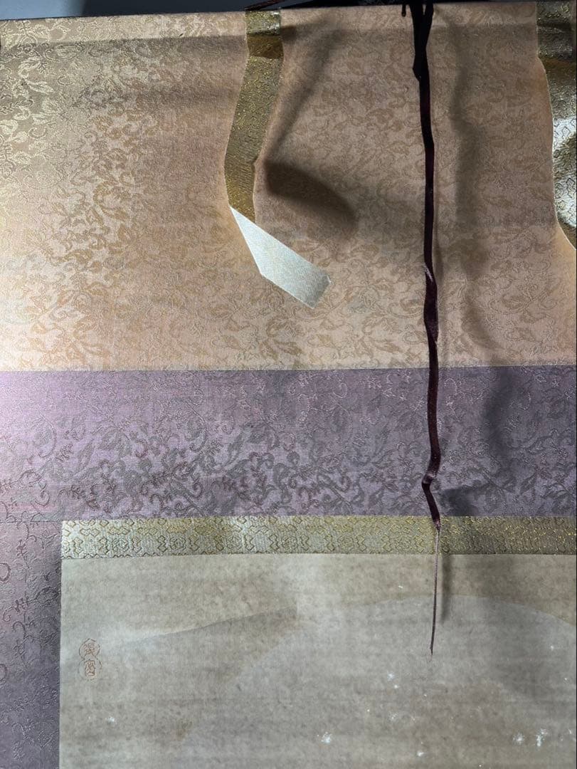 掛け軸觀音様仏画　 未使用美品状態良好