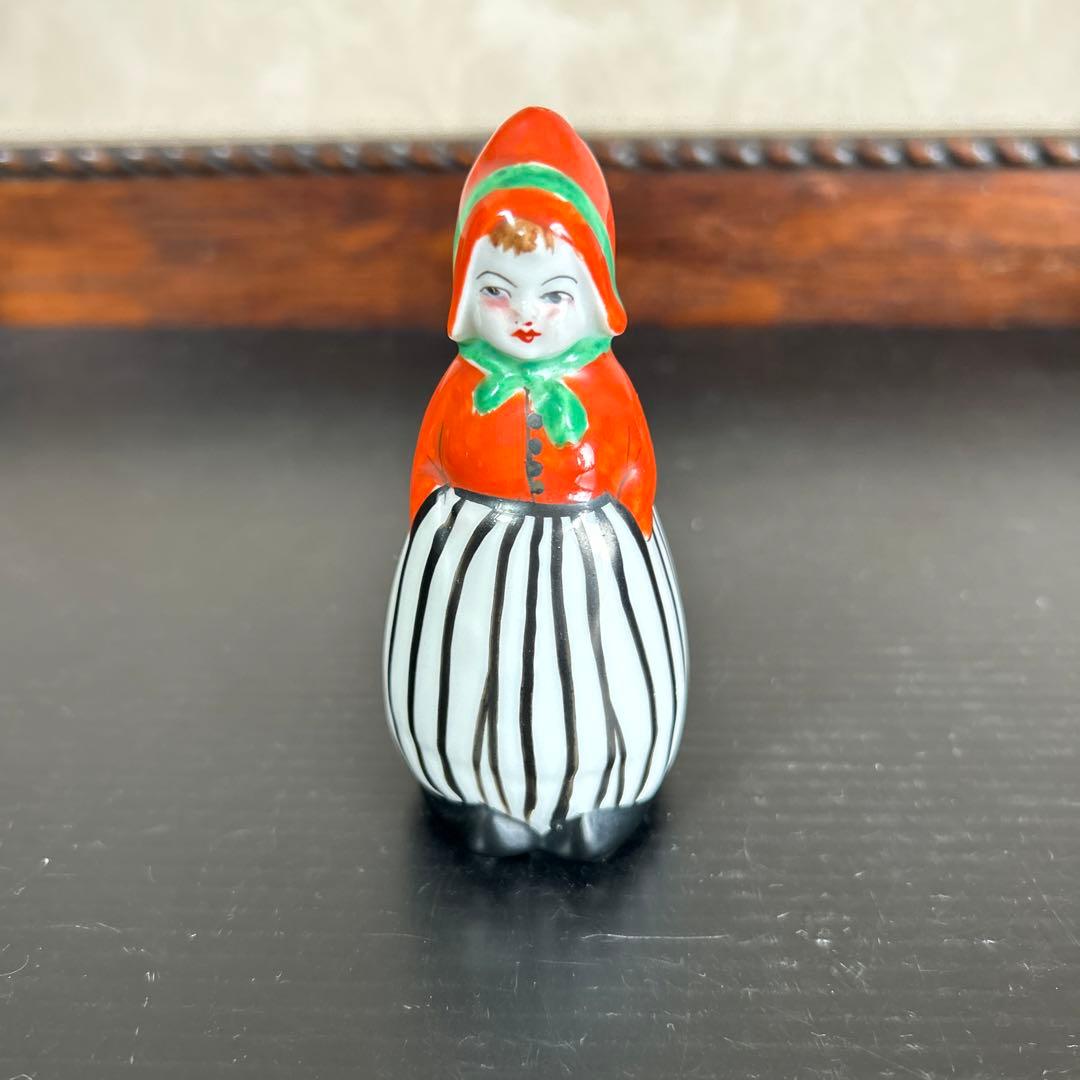 オールドノリタケ　ダッチ人形　 ソルト&ペッパー　4点セット