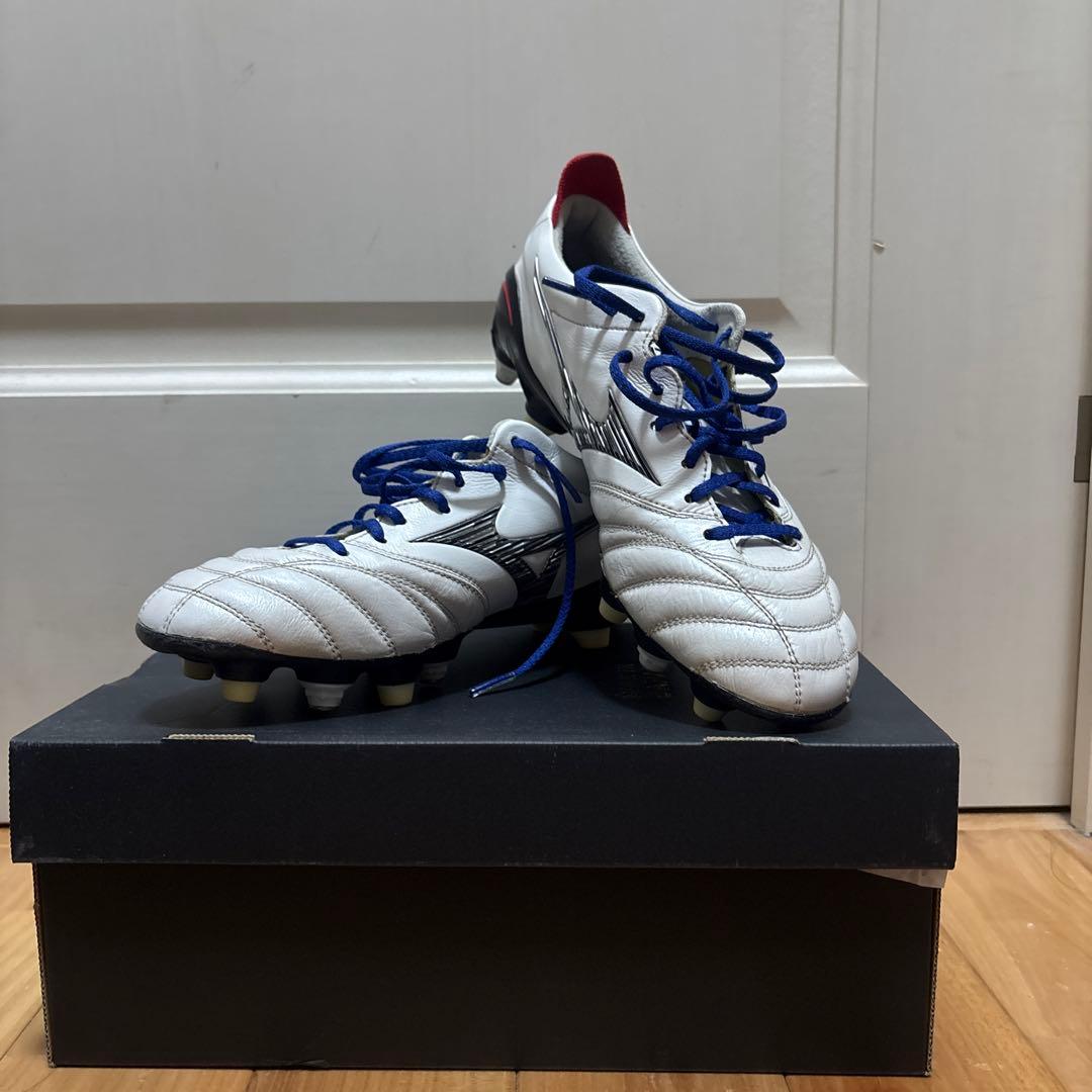 Mizuno サッカーシューズ・スパイク ホワイト/ブラック