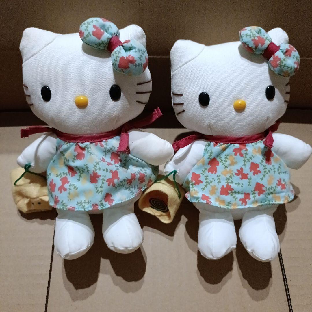 レア希少★ハローキティ★夏★蚊取り線香★花火★ヒマワリ★すいか★ぬいぐるみ★8体