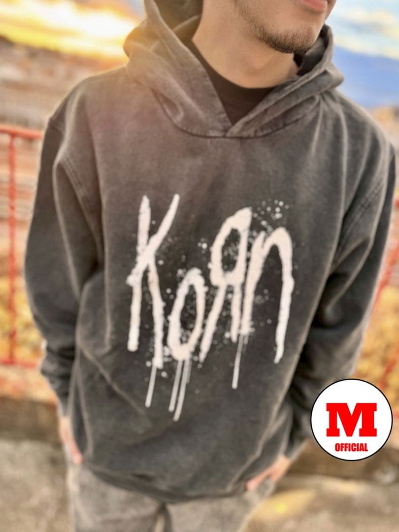 新品未使用 KORN / Still A Freak プルオーバーパーカー M